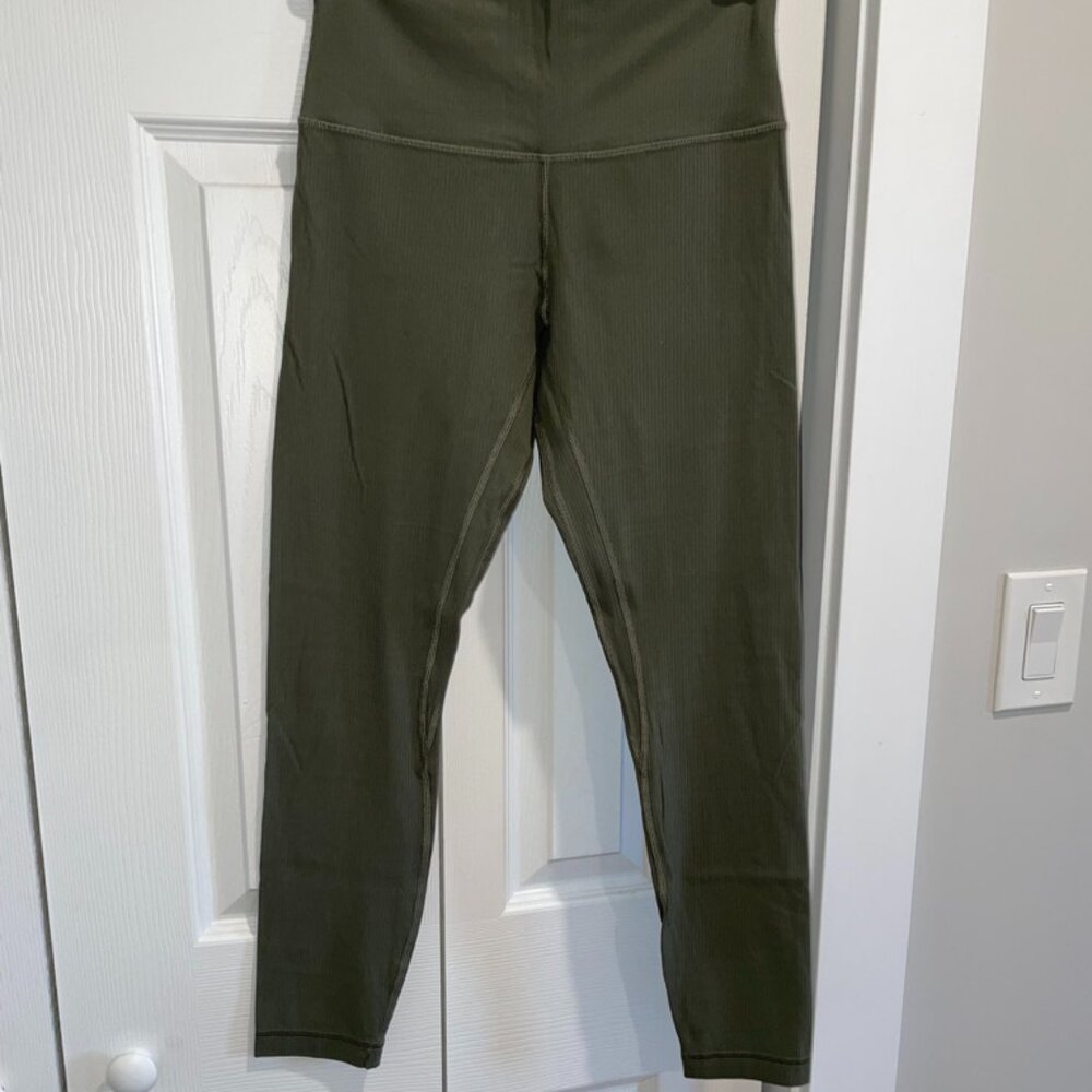 Lululemon Align Ribbed High Rise Legging Pant 25"